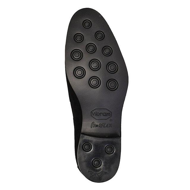 Ferrante【フェランテ】タッセルローファー ARNO ETON CAMOSCIO NERO 010 スエード ブラックの画像