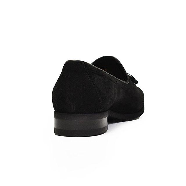 Ferrante【フェランテ】タッセルローファー ARNO ETON CAMOSCIO NERO 010 スエード ブラックの画像