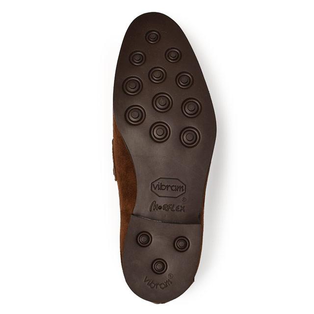 Ferrante【フェランテ】コンビコインローファー MARE ETON CAMOSICO CAVALLINI TARTUFO LEOPARDO SOMALIA 010 スエード ハラコ トリュフブラウン レオパードの画像