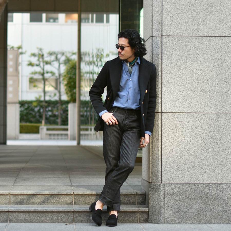 Finjack【フィンジャック】ダブルニットジャケット FGD2 G HALF MILANO C NERO 88KN ミラノリブコットン ブラック | MILANO | 09