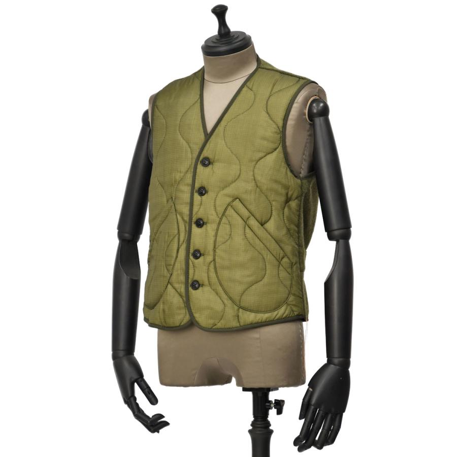 FORTELA【フォルテラ】ダウンベスト SQUID1 00COP GREEN ナイロン グリーン | MILITARY