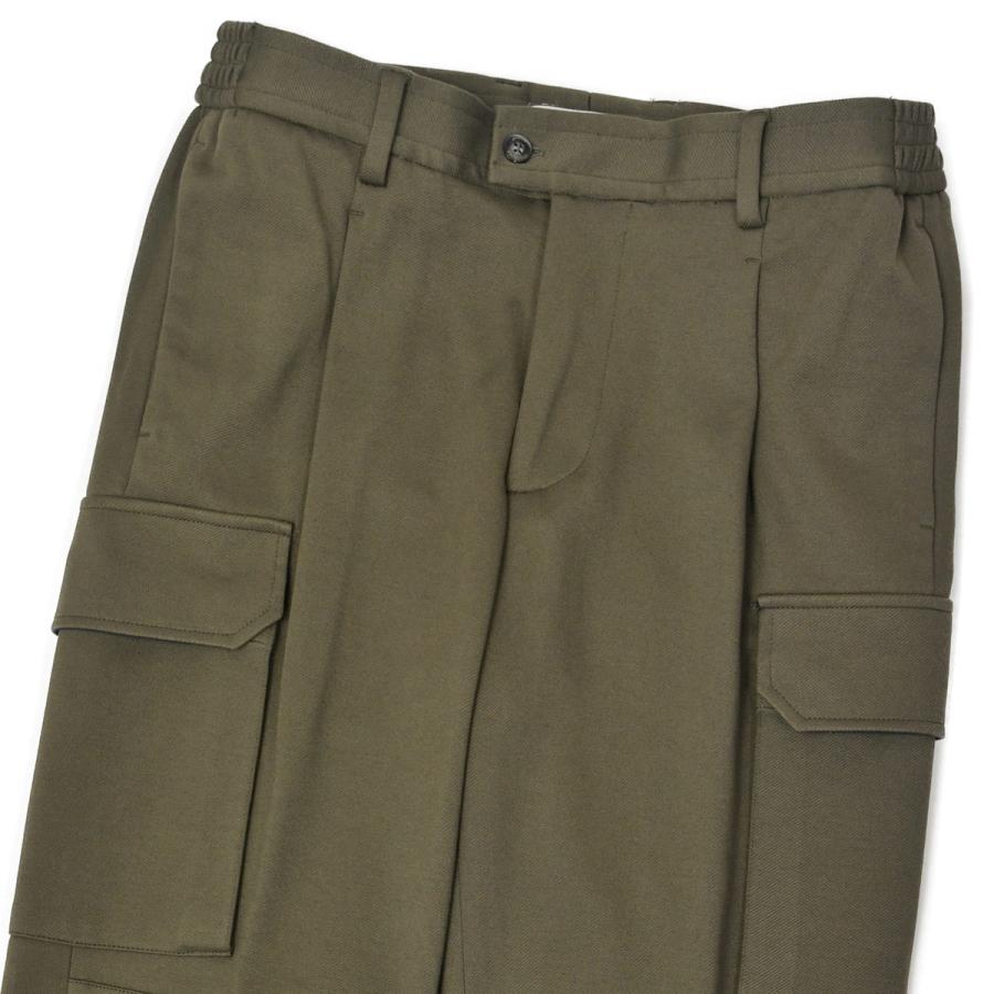 ★美品★ giab's ARCHIVIO カーゴパンツ 永久クリース カーキ 2025年最新】giab's ARCHIVIO メンズ ワークパンツ・カーゴ