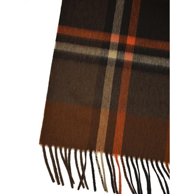 Joshua Ellis ジョシュア エリス 大判マフラー Cpg カシミア タータンチェック ブラウン オレンジ Joshua0017bror Cinque Un Altro 通販 Yahoo ショッピング