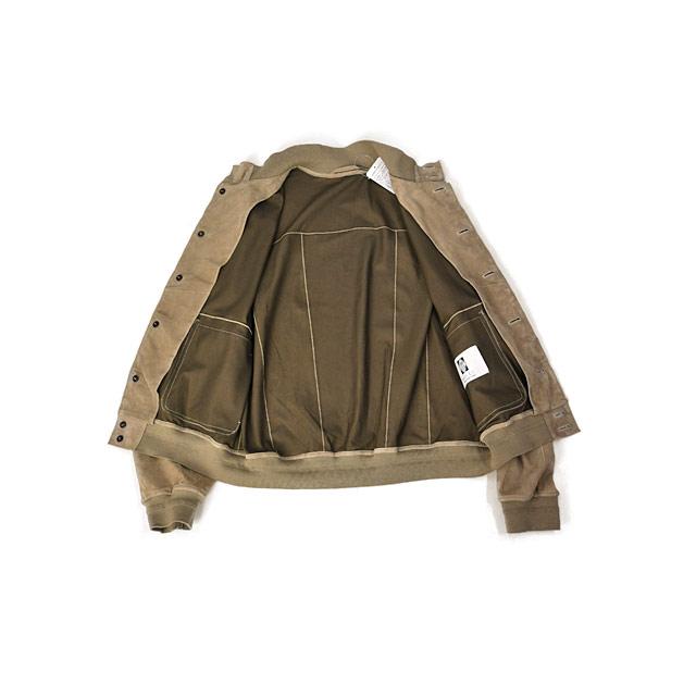 MOLEC【モレック】バルスター型ブルゾン 232539 332 420GR BEIGE ウルトラライトスエード ベージュの画像