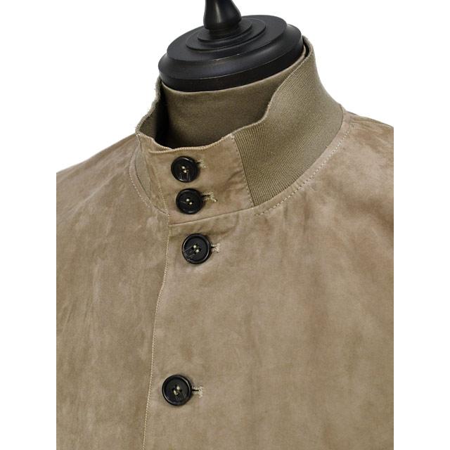 MOLEC【モレック】バルスター型ブルゾン 232539 332 420GR BEIGE ウルトラライトスエード ベージュの画像