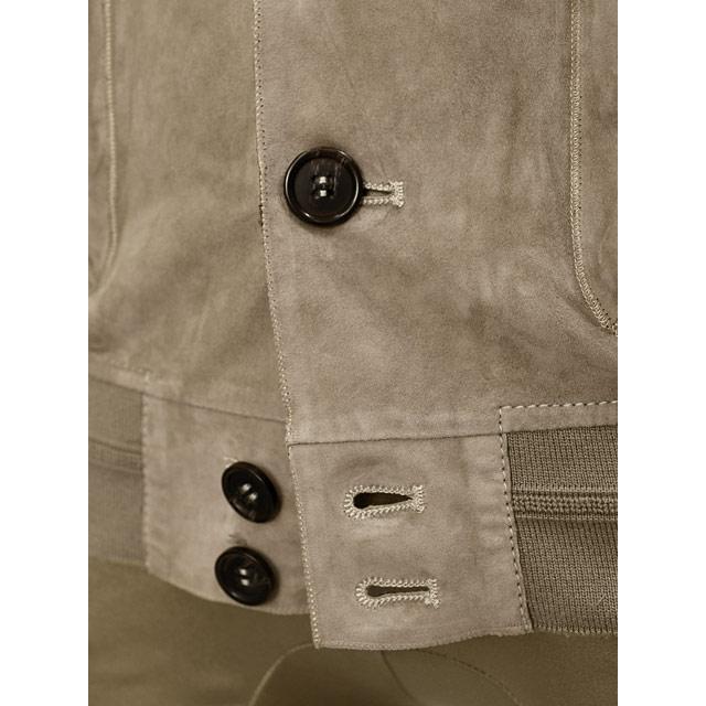 MOLEC【モレック】バルスター型ブルゾン 232539 332 420GR BEIGE ウルトラライトスエード ベージュの画像