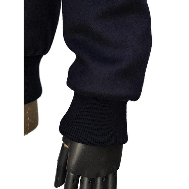 PT TORINO【ピーティートリノ】 スタジャン ショートブルゾン Outerwear VARSITY PIPING LB06 0360 ウール ネイビー | PT TORINO | 07