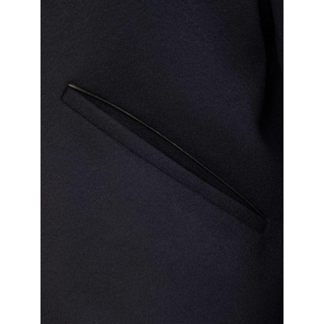 PT TORINO【ピーティートリノ】 スタジャン ショートブルゾン Outerwear VARSITY PIPING LB06 0360 ウール ネイビー | PT TORINO | 08