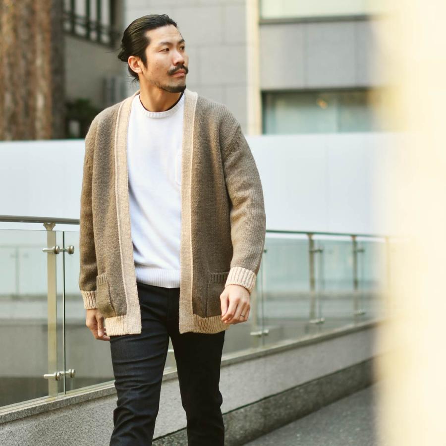 セッティフィーリ ウールカシミアカーディガン(グレー色) rsuganesha.com