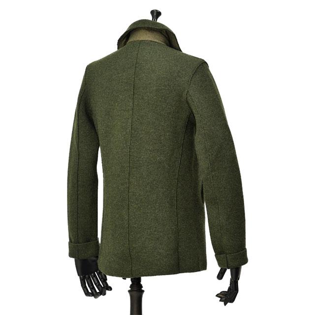 Settefili Cashmere【セッテフィーリ カシミア】ピーコート PIKOT JA04 ウール カーキ |  | 01