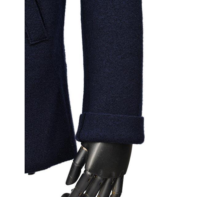 Settefili Cashmere【セッテフィーリ カシミア】ピーコート PIKOT JA08 ウール ネイビーの画像