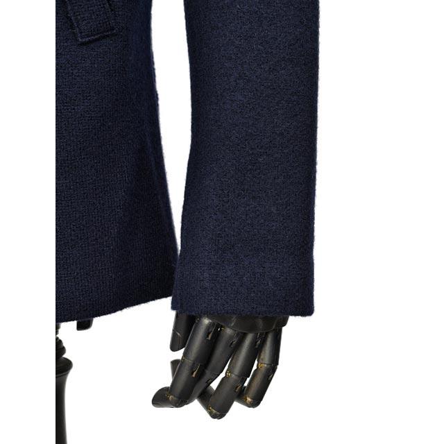 Settefili Cashmere【セッテフィーリ カシミア】ピーコート PIKOT JA08 ウール ネイビーの画像