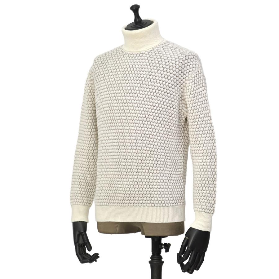 Settefili Cashmere ウール カシミア タートルネック ニット Settefili Cashmere【セッテフィーリ カシミア】タートルネック