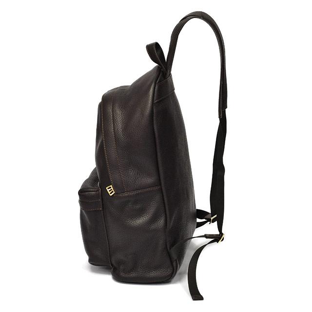 S.MANO【エス マーノ】バックパック DAY PACK SMN008 キップレザー ダークブラウンの画像