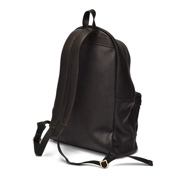 S.MANO【エス マーノ】バックパック DAY PACK SMN008 キップレザー ダークブラウンの画像