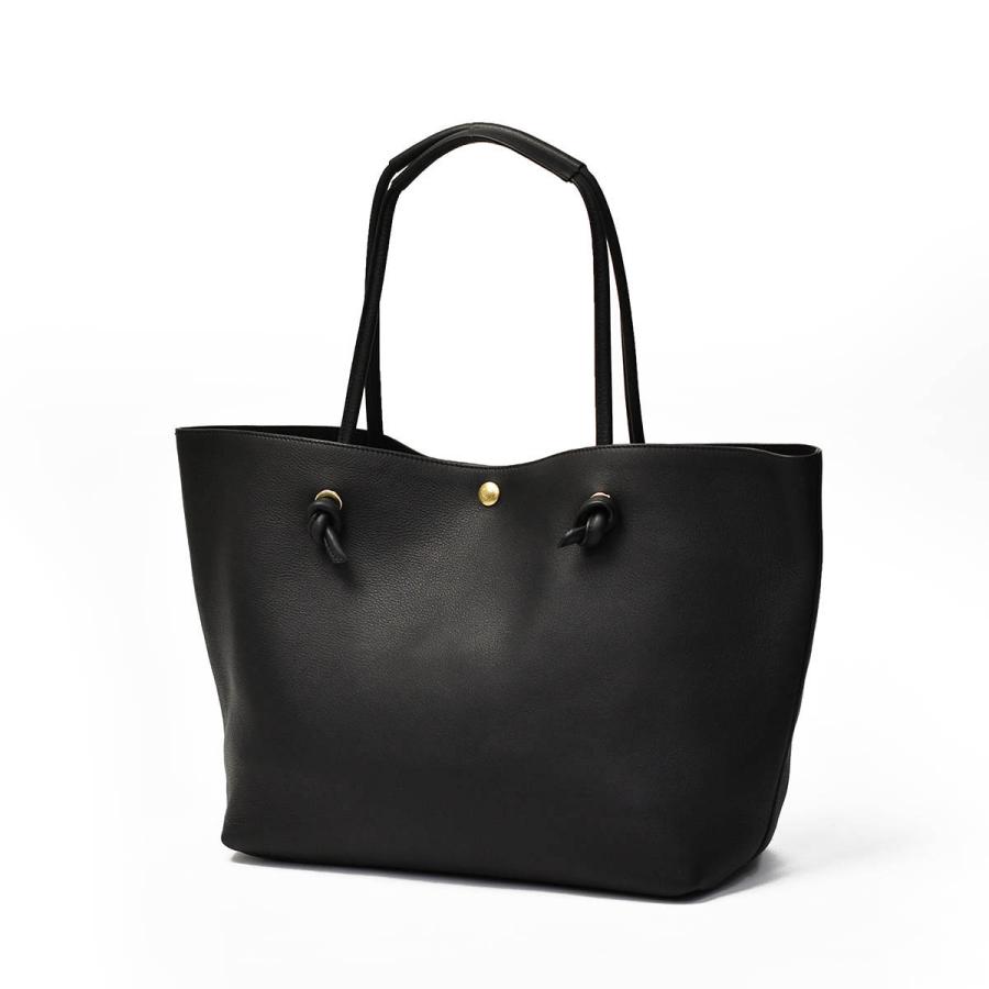 S.MANO【エス マーノ】トートバッグ ROPE TOTE SMN007 キップレザー ブラック | 