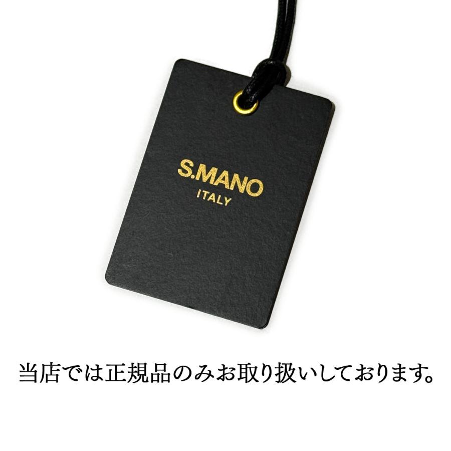 S.MANO【エス マーノ】ワンハンドルバッグ TROPEA SMN021 キップレザー ブラックの画像