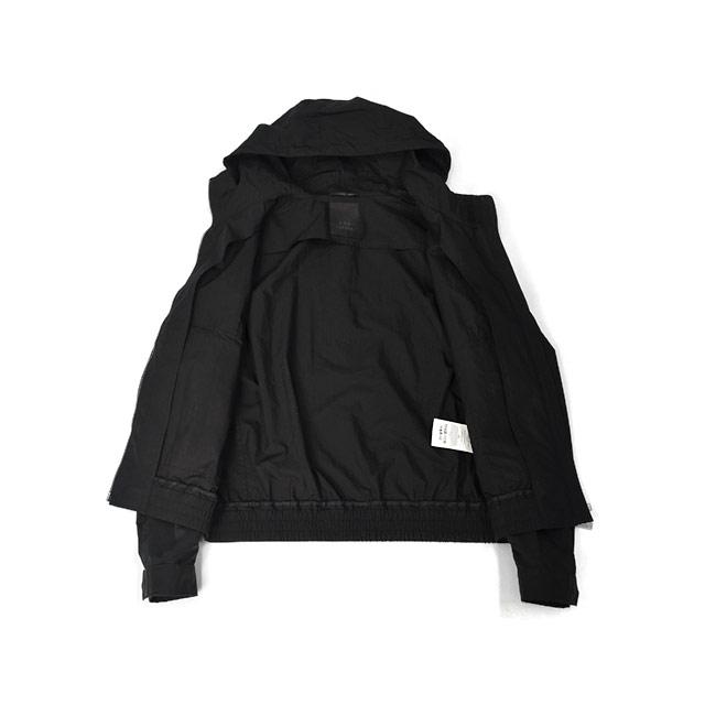 TATRAS【タトラス】フーデットブルゾン GORGO  コットン ナイロン ブラックの画像
