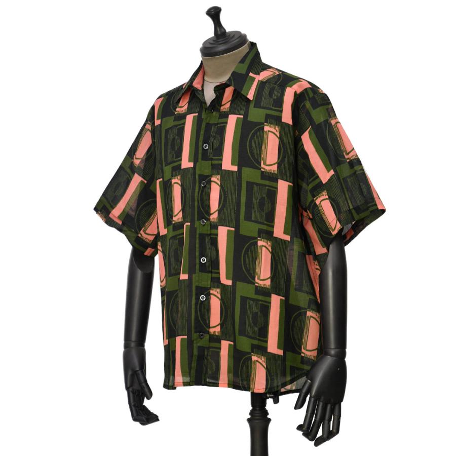 WAXMAN BROTHERS ワックスマンブラザーズ柄シャツ