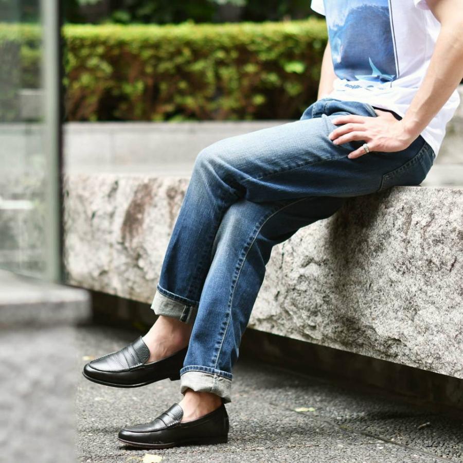 YCHAI(イカイ)ブルー　デニム　31インチ YCHAI(イカイ) ROBUSTO ブルーウォッシュ（デニムパンツ