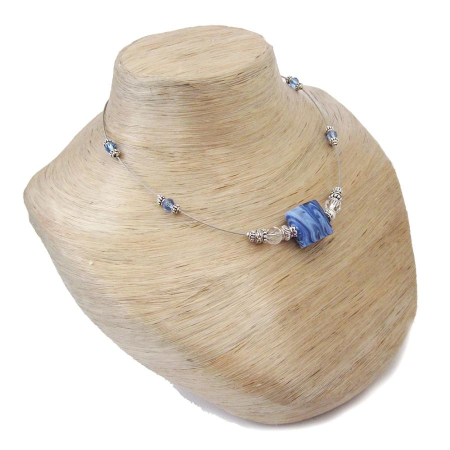 ムラーノガラス　ネックレス イタリア製 ベネチアンガラスネックレス ムラーノガラス