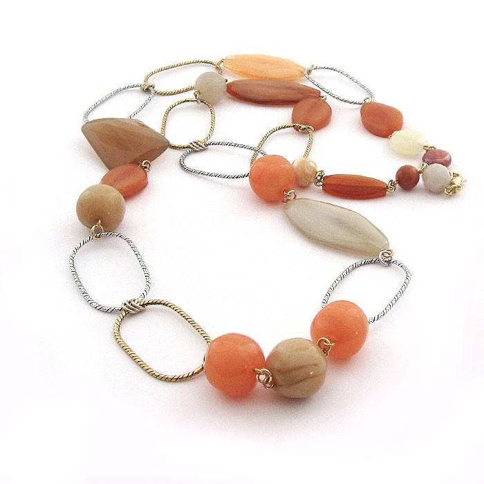 ネックレス イタリア製 アクセサリー イタリアンジュエリー 大きめ