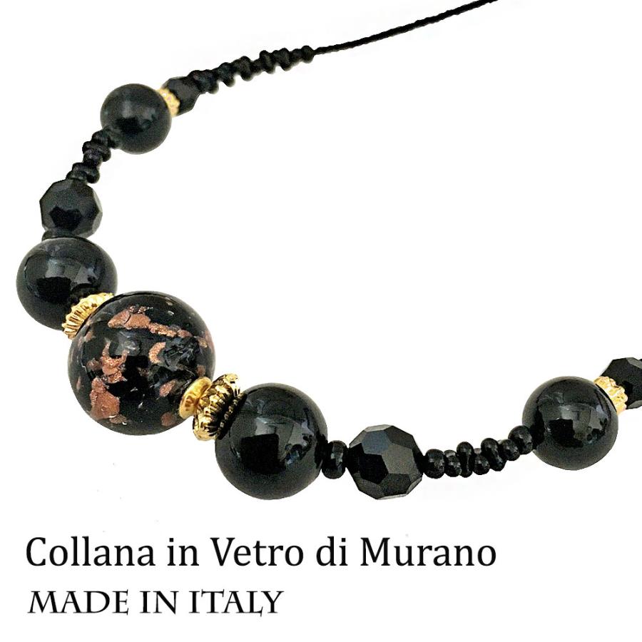 Amazon | ベネチアングラス ペンダント ネックレス イタリア製 