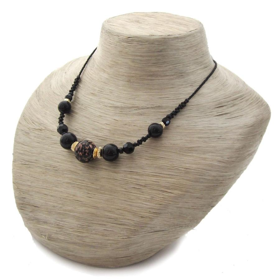 イタリア製 ベネチアンガラス ショートネックレス