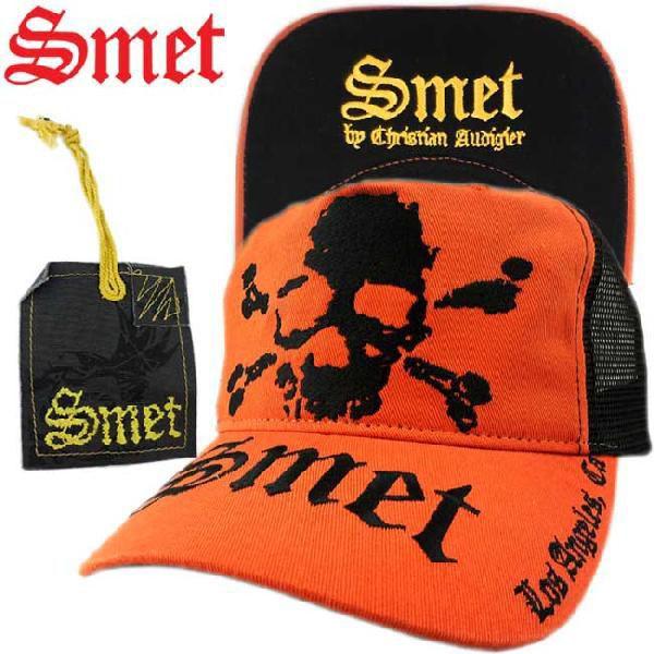 スメット ハット(キャップ)ベーシック ベーシック スカル オレンジ SMET Hat(Cap) Basic BASIC SKULL Orange｜cio