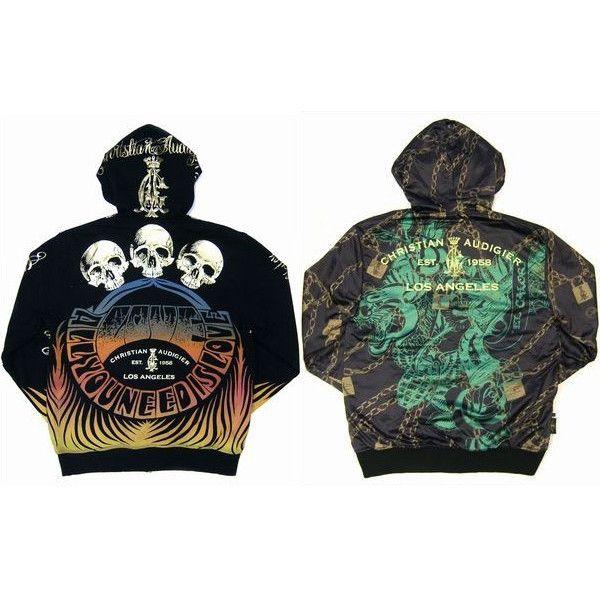CHRISTIAN AUDIGIER C1593_F BLINK REVERSIBLE HOODIE Black 
