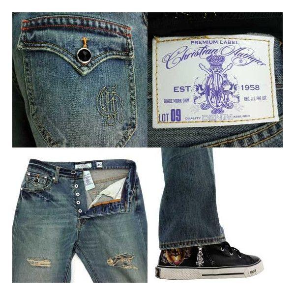 Christian Audigier NEW FLAP POCKET M22084NFPL RUSSELL クリスチャンオードジェー ニューフラップ ポケット ラッセル デニム｜cio｜03