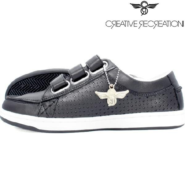 【SALE】クリエイティブレクリエーション トリオ ベルクロ セレクト ブラック ホワイト Creative Recreation TORRIO VELCRO Select Black White｜cio