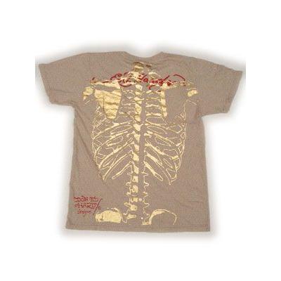 【SALE】Ed Hardy Mens Skelton S/S Tee Skull Dragon Natural エドハーディー メンズ スケルトン S/S Tシャツ スカルドラゴン ナチュラル｜cio｜03