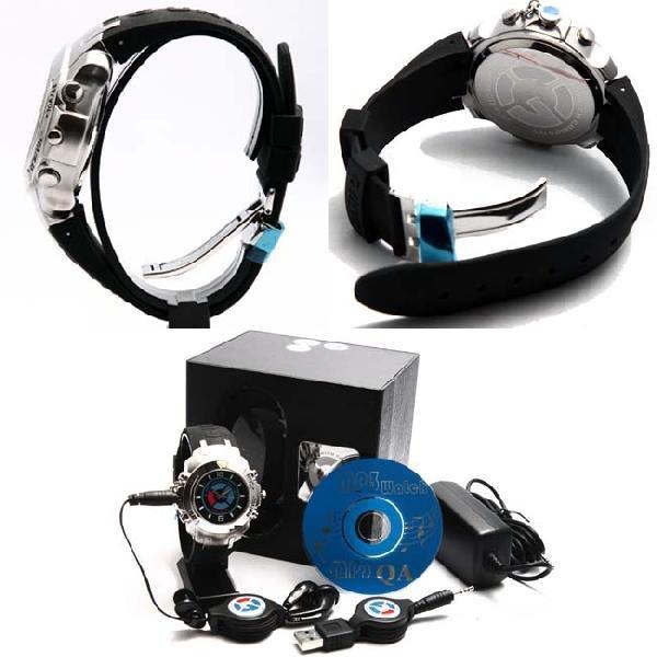 ジーユニット MP3 ウォッチ ブラック G-UNIT MP3 Watch Black Watch ジーユニット MP3 英文