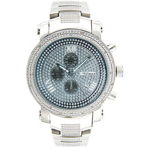 ジョジーノ クロノグラフ ダイヤモンド ウォッチ シルバー シルバー MJ-1098 JOJiNO CHRONOGRAPH Diamond Watch Silver Silver MJ-1098｜cio