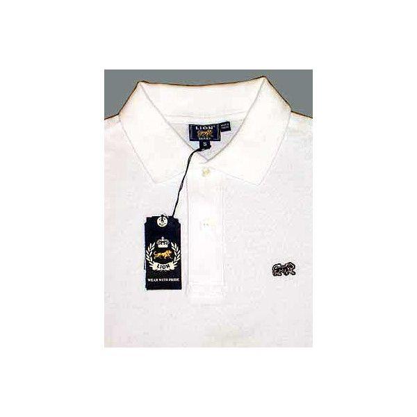 Sale Lion Brand S S Polo White ライオンブランド S S ポロシャツ ホワイト L ネット通販 C I O 通販 Yahoo ショッピング