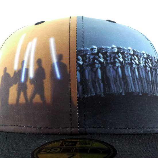 スターウォーズ×ニューエラ キャップ オールオーバー ジェダイ クローン トルーパー マルチ/ブラック STAR WARS×New Era Cap Jedi Clone troopers Mult｜cio｜04