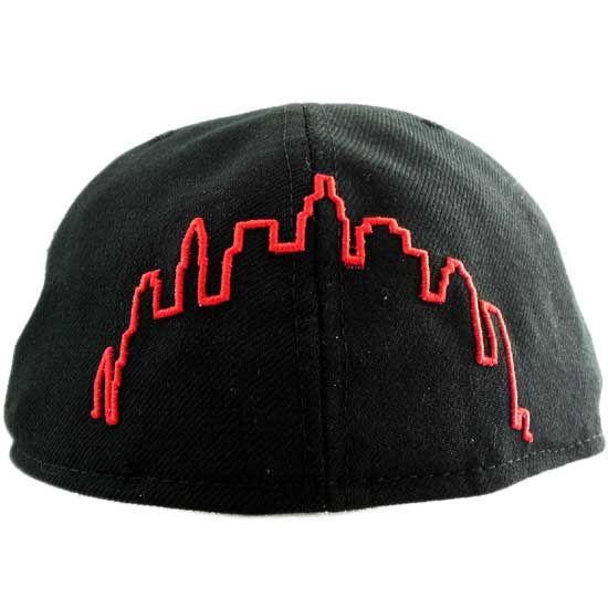 ニューエラ キャップ レッドロゴ イーストサイド ブラック/レッド New Era Cap RED LOGO EAST SIDE Black/Red｜cio｜03