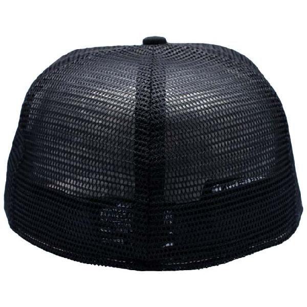 ニューエラ キャップ トラッカー メッシュ 506 プレート アンパイア キャップ ブラック New Era Cap TRUCKER MESH 506 Plate Umpire Cap Black｜cio｜03