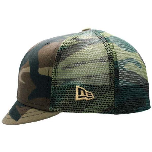 ニューエラ キャップ トラッカー メッシュ 505 プレート アンパイア キャップ ウッドランド カモ New Era Cap TRUCKER MESH 505 Plate Umpire Cap Woodland Camo｜cio｜04