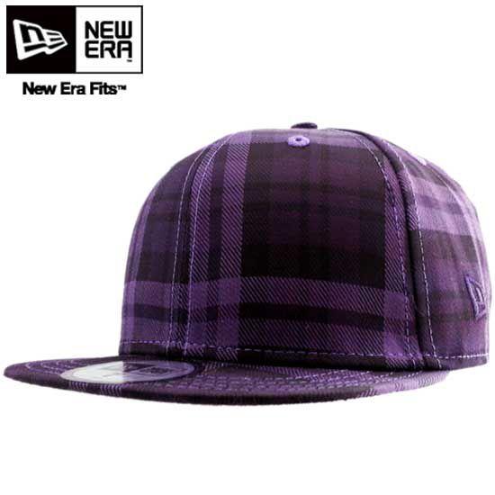 ニューエラ キャップ 506 プレート アンパイア シルキー チェック パープル New Era Cap 506 PLATE UMPIRE SILKY CHECK Purple｜cio