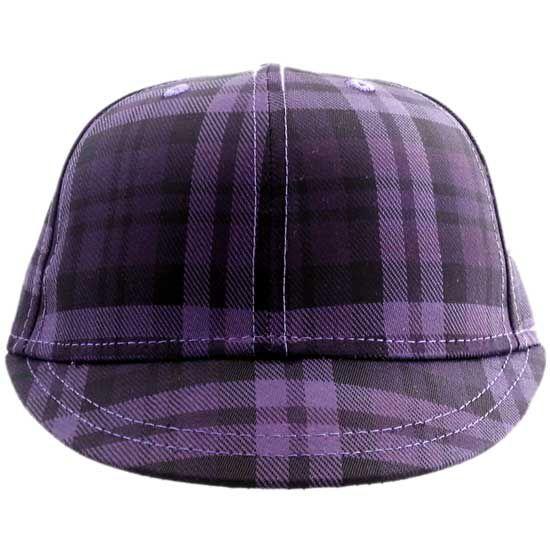 ニューエラ キャップ 505 プレート アンパイア シルキー チェック パープル New Era Cap 505 PLATE UMPIRE SILKY CHECK Purple｜cio｜02