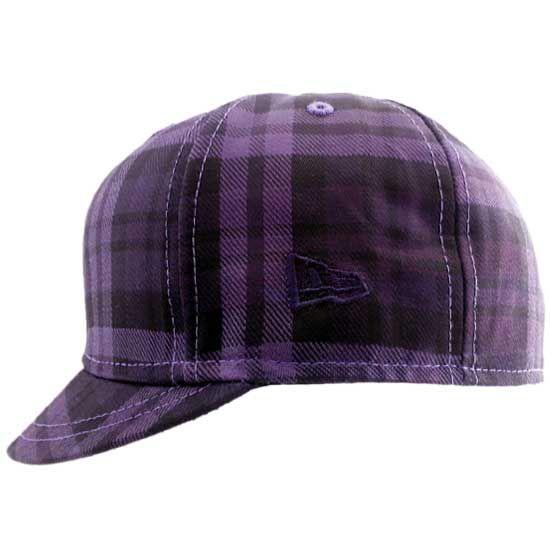 ニューエラ キャップ 505 プレート アンパイア シルキー チェック パープル New Era Cap 505 PLATE UMPIRE SILKY CHECK Purple｜cio｜03