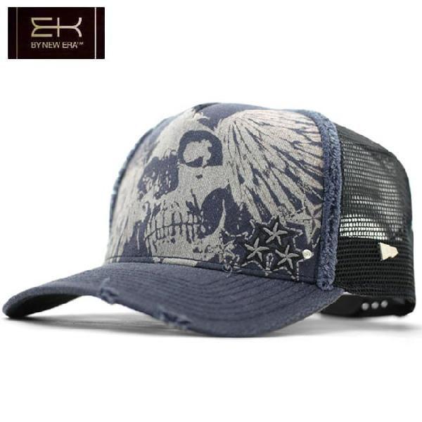 イーケー バイ ニューエラ メッシュキャップ レクレス グラファイト EK by New Era Mesh Cap RECKLESS Graphite｜cio