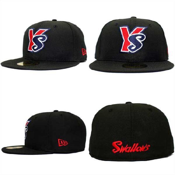 ニューエラ 5950キャップ ツートーンロゴ 東京ヤクルトスワローズ ブラック レッド ネイビー New Era 59FIFTY Cap 2Tone Logo Tokyo Yakult Swallows｜cio｜03