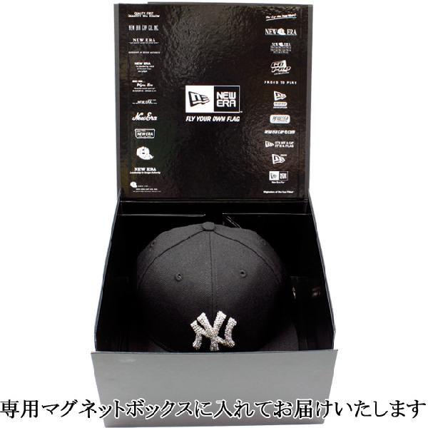 スワロフスキー(R)エレメンツ×ニューエラ 5950キャップ ニューヨ−クヤンキース ブラック Sworvski(R) Elements×New Era 59FIFTY New York Yankees｜cio｜04