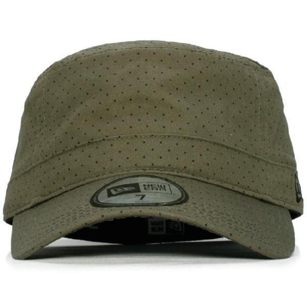 ニューエラ ワークキャップ WM01 スモールドット オリーブ ブラック New Era Work Cap WM01 Small Dot Olive White｜cio｜02