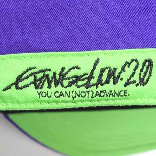 ヱヴァンゲリヲン×ニューエラ ワークキャップ WM01 初号機 ブラック パープル ライム Evangelion×New Era Work Cap WM01 Shogouki Black Purple Lime｜cio｜03