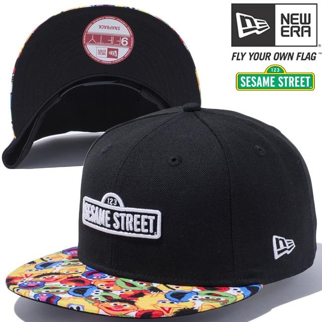 セサミストリート×ニューエラ 950 スナップバック キャップ ツートーンボディ ホワイトロゴ Sesame Street×New Era 9FIFTY Snap Back Cap 2Tone Body Logo｜cio