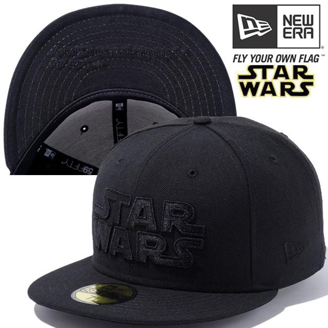 スターウォーズ×ニューエラ 5950キャップ アンダーバイザー スターウォーズロゴ ブラック STAR WARS×New Era 59FIFTY Cap Under Visor STAR WARS Logo Black｜cio